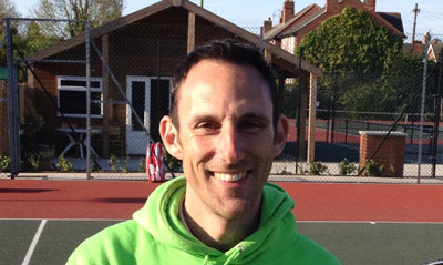 Martyn Jones - Nottingham's Activeace Arena tennis Coach Martyn Jones - Tennis Coach at Nottingham's Activeace Arena