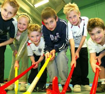 Youngsters playing multi-sports at Activeace Arena